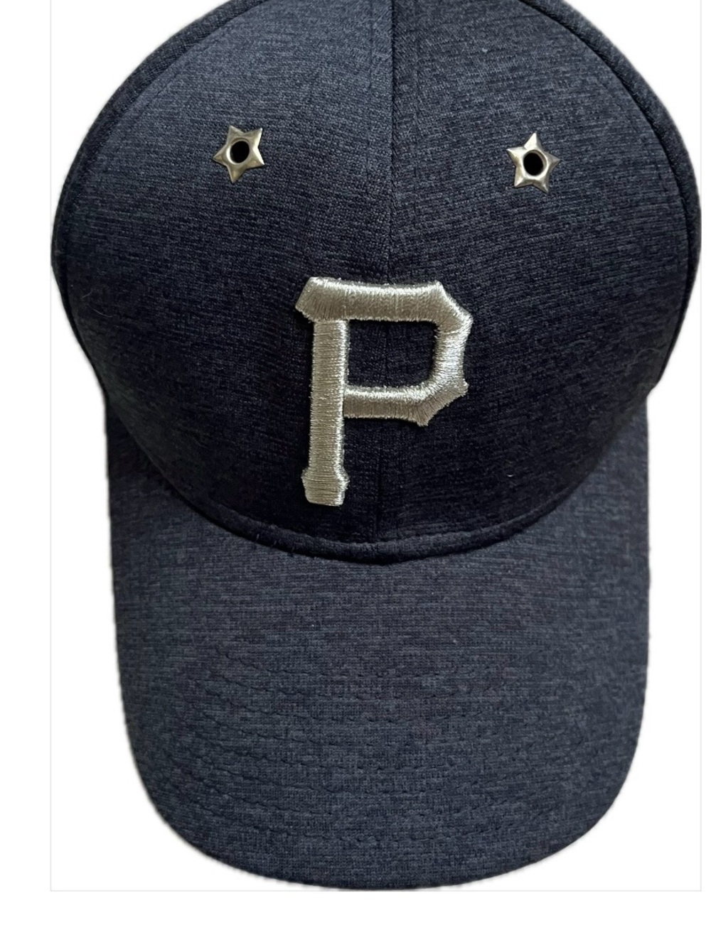 Pittsburgh Pirate Baseball Cap with Silver 'P' Accent